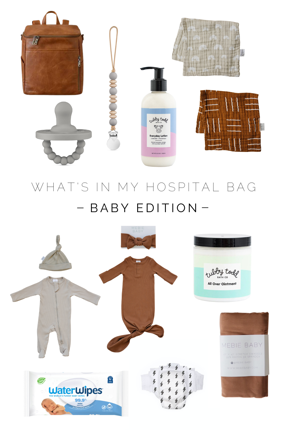 What's in My Hospital Bag? Baby Edition