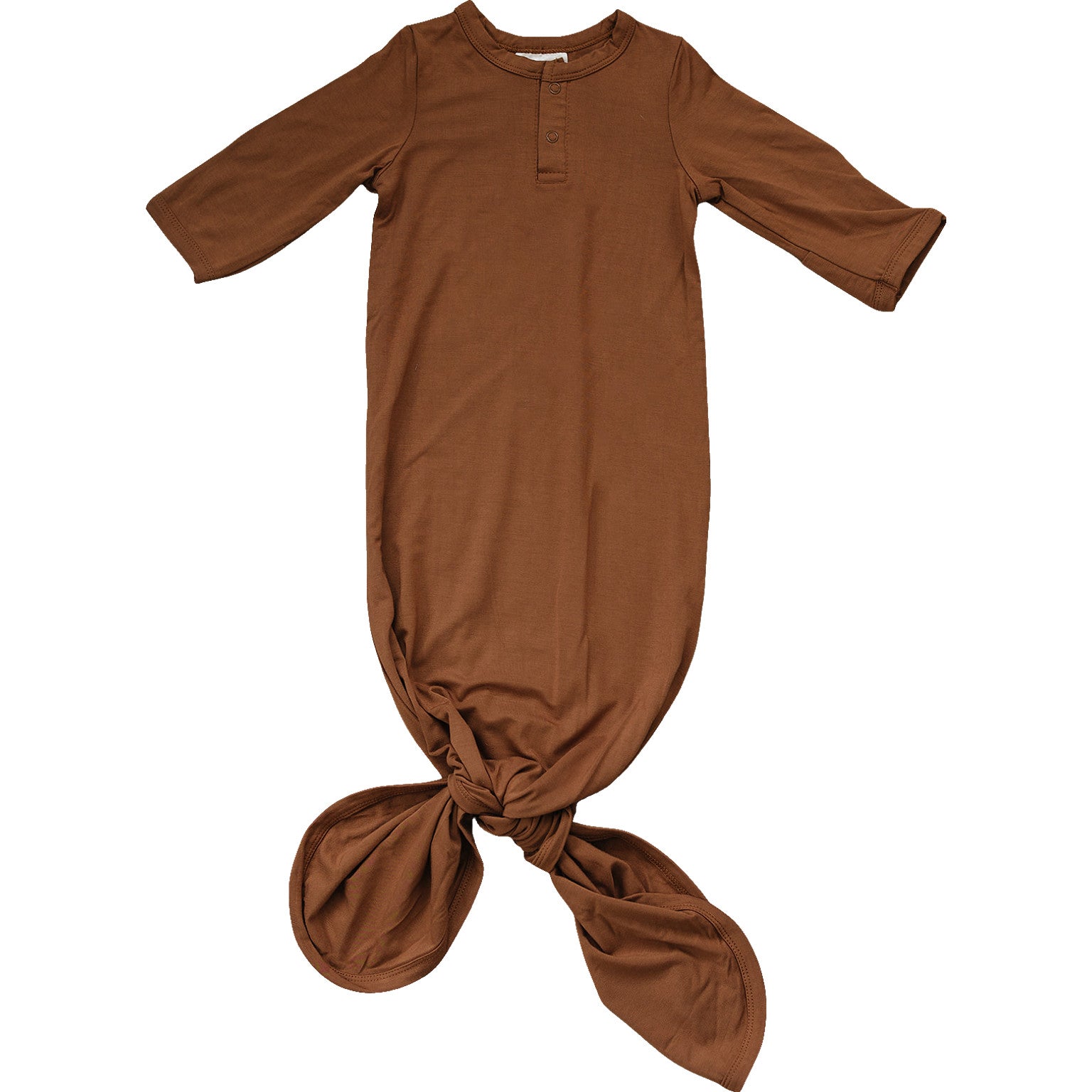 Rust Bamboo Knot Gown Rust Bamboo Knot Gown