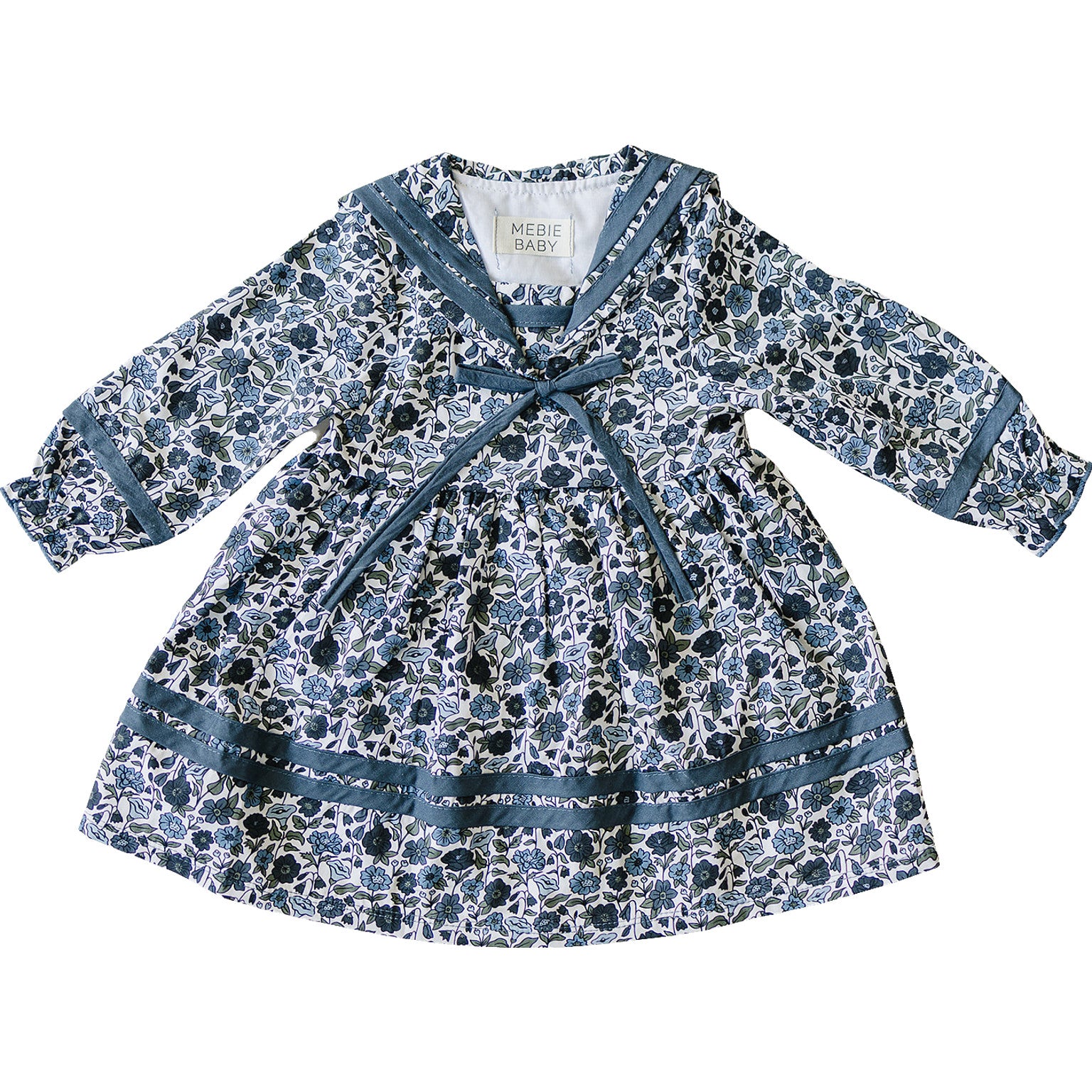 Floral Sailor Dress 2T