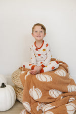 Pumpkin Plush Blanket