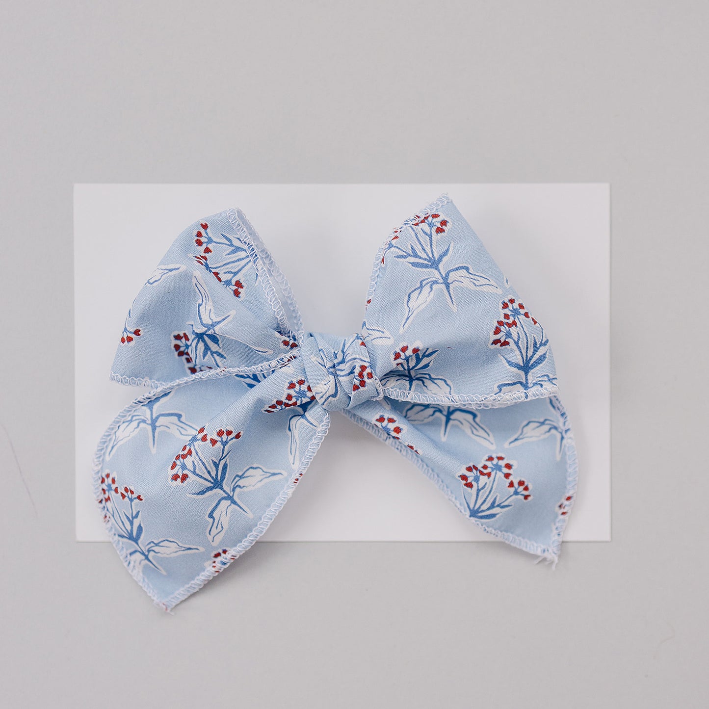 Blue Meadow Hair Bow