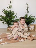 Gingerbread Hooded French Terry Set