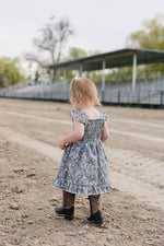 Paisley Smocked Dress