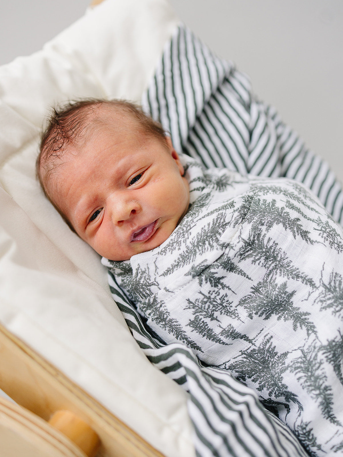 Forest Muslin Swaddle Blanket