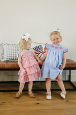 Stripe Ruffle Dress