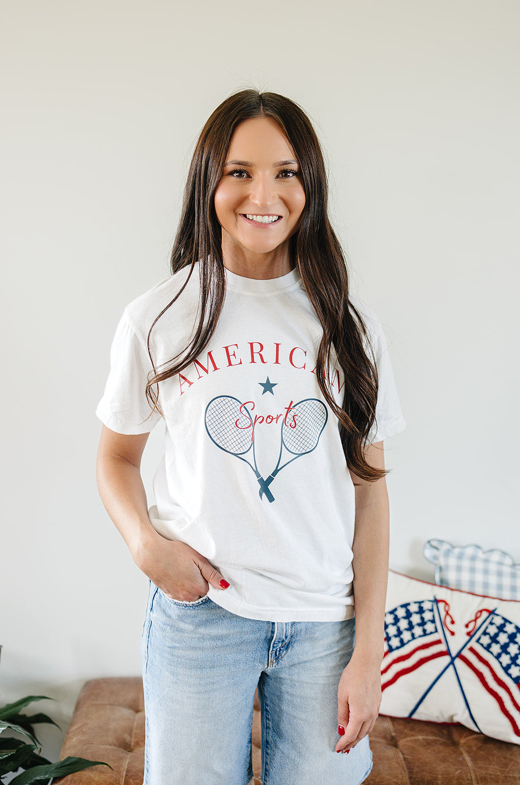 Adult Patriotic Graphic T-Shirt