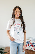 Adult Patriotic Graphic T-Shirt