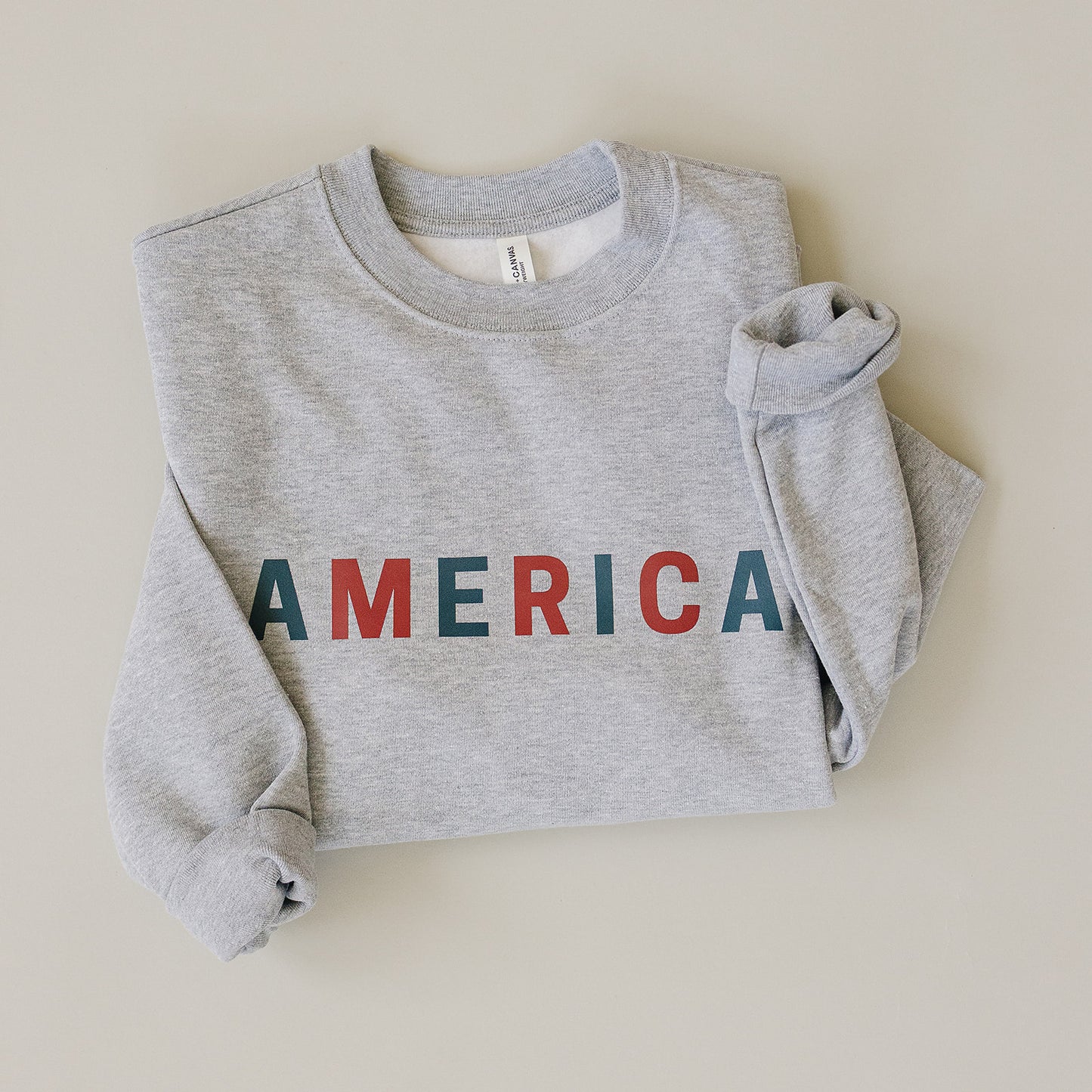 Adult Patriotic Graphic Crewneck