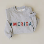 Adult Patriotic Graphic Crewneck