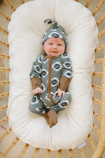 Southwest Aztec Ribbed Bamboo Zipper