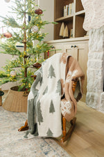 Pines Plush Blanket