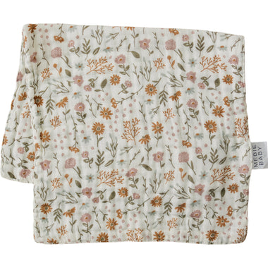 Meadow Floral Muslin Burp Cloth
