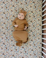 Harvest Floral Muslin Crib Sheet