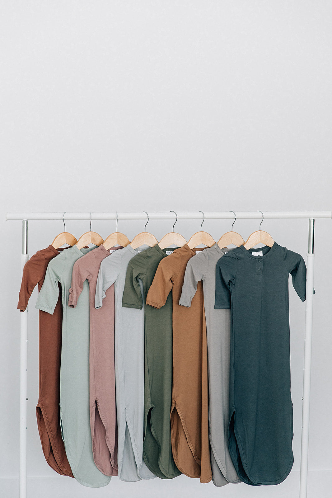 Mebie Baby Olive Knot Gown