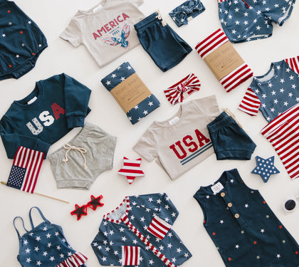 Mebie Baby 4th of July outfits