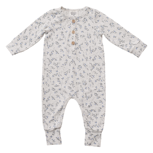 Blue Vine Romper