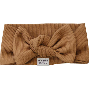 Mustard Organic Cotton Ribbed Head Wrap