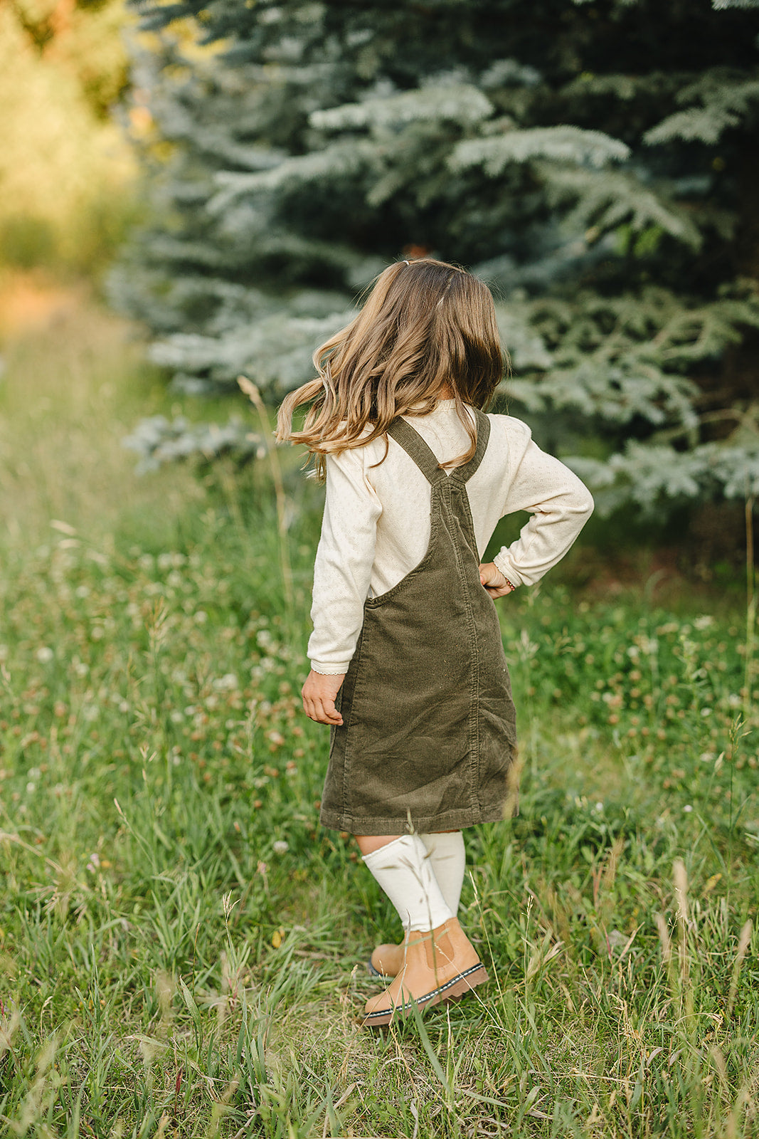 Green Corduroy Dress 6Y Green Corduroy Dress 6Y