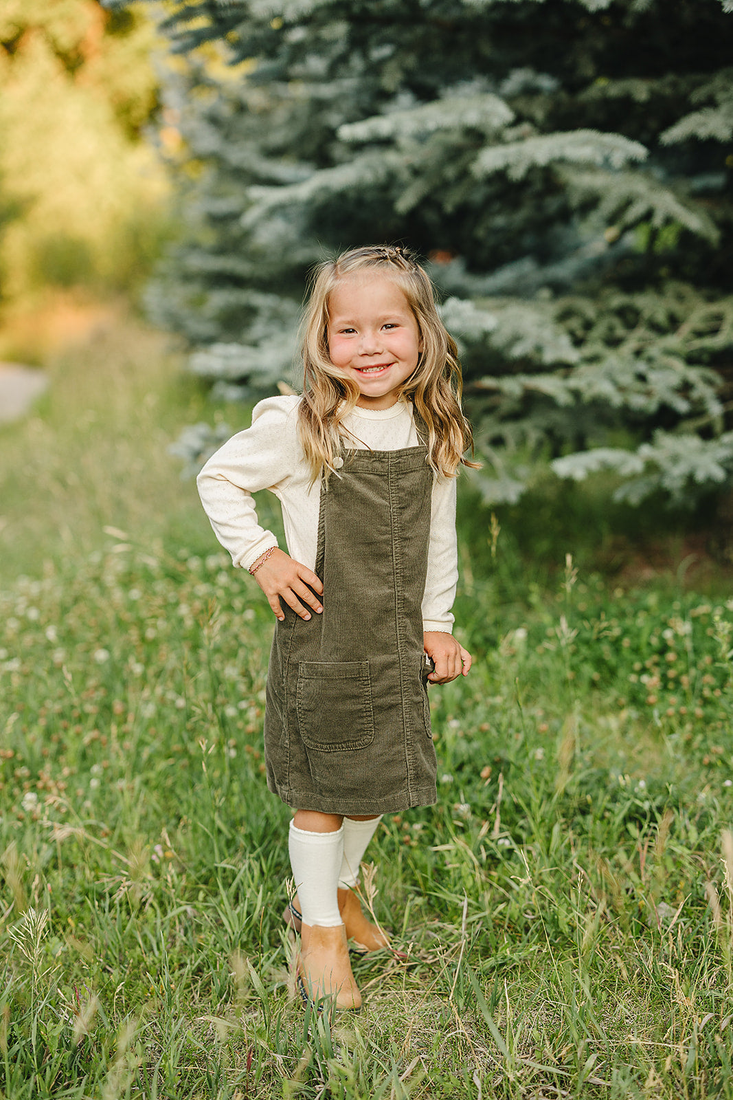 Green Corduroy Dress 6Y Green Corduroy Dress 6Y