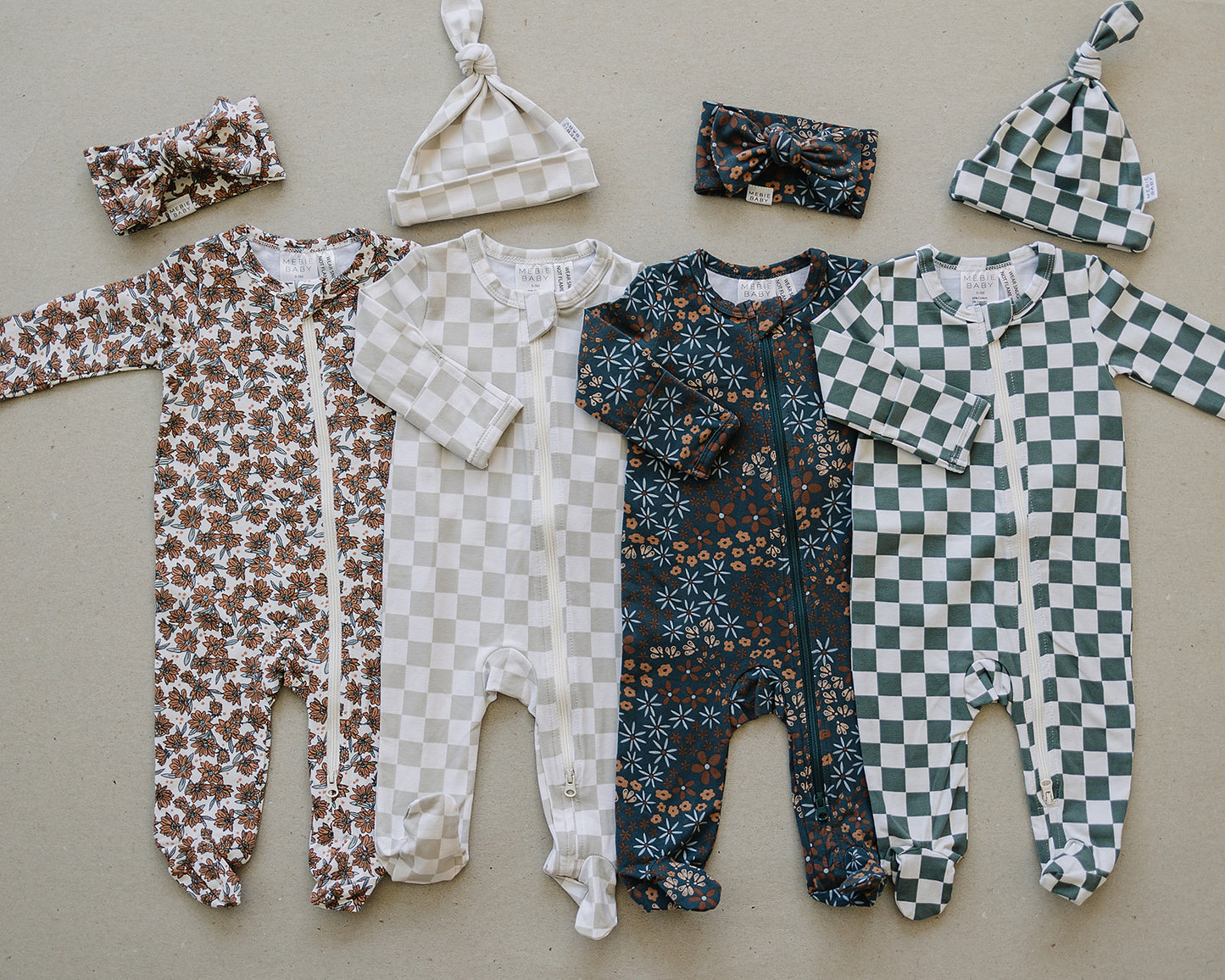 Magnolia Print Zipper