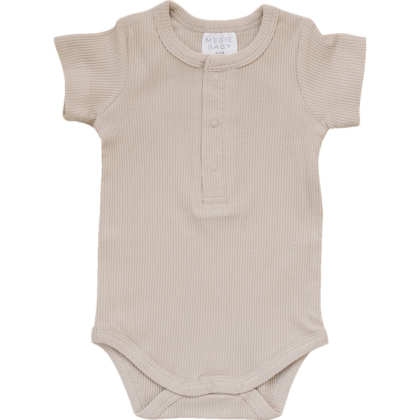 Ribbed Turtleneck Bodysuit, Organic Baby Bodysuits