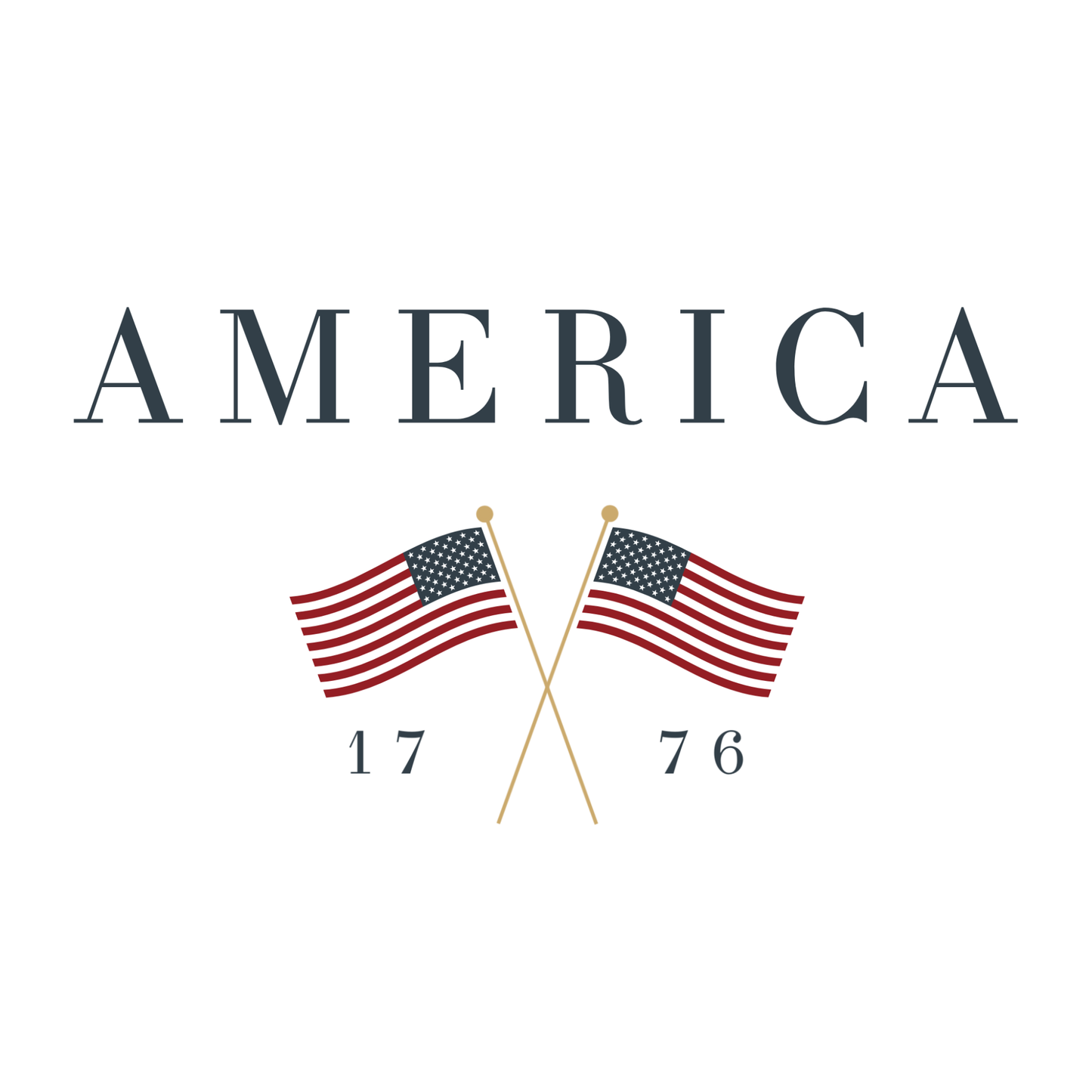 Adult Patriotic Graphic Crewneck