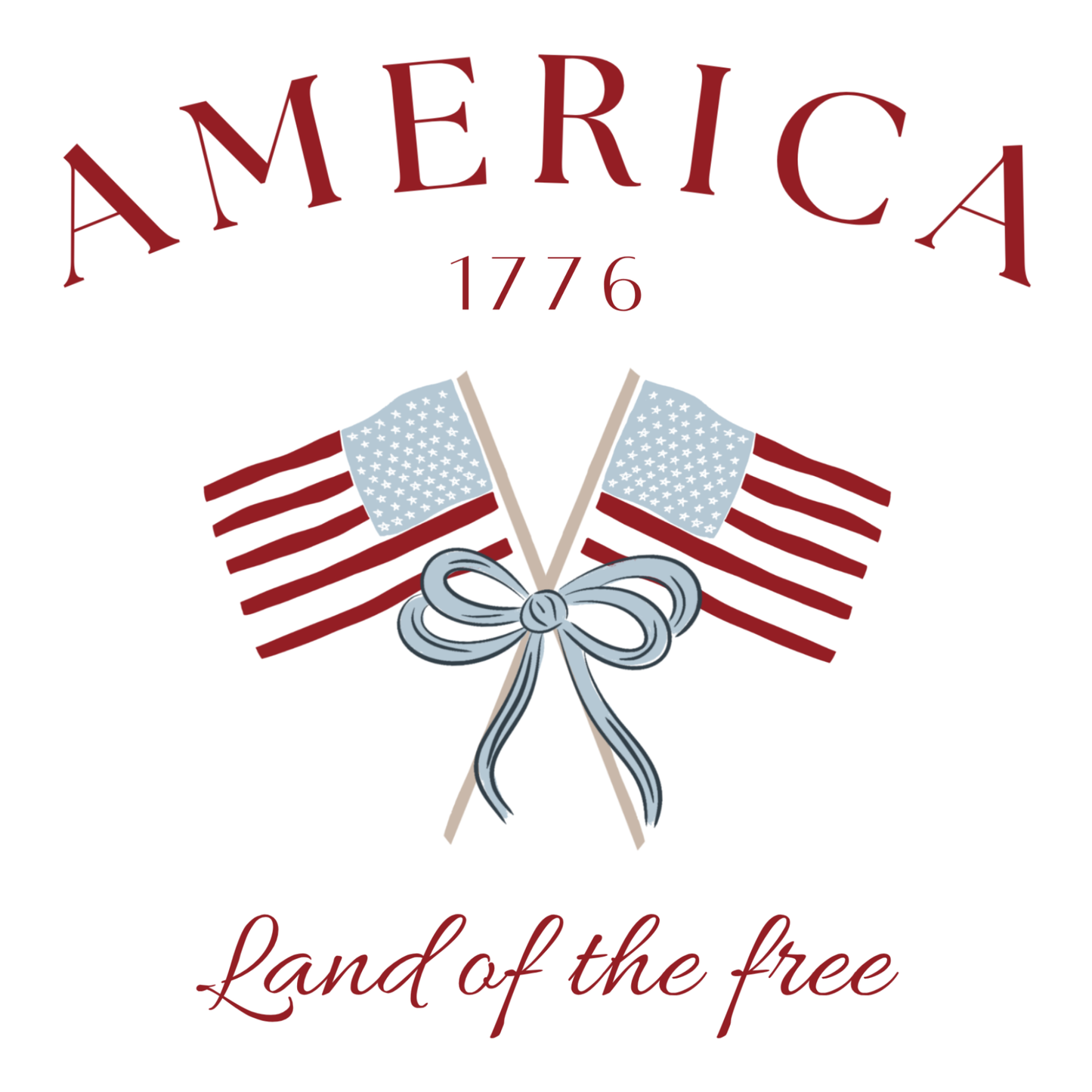 Adult Patriotic Graphic Crewneck