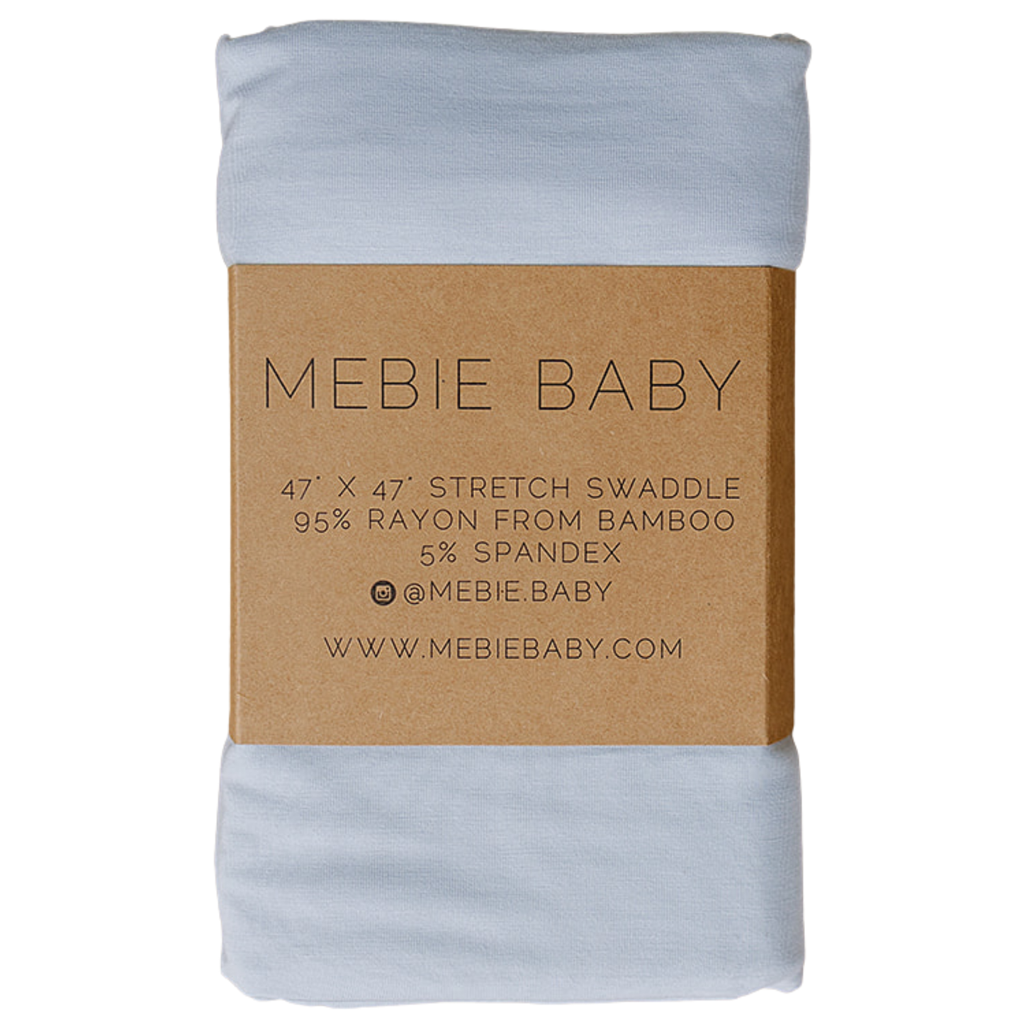 Baby Blue Bamboo Stretch Swaddle