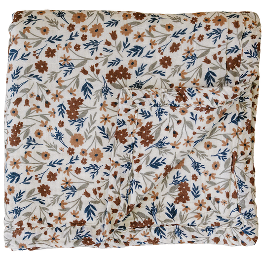 Harvest Floral Muslin Quilt