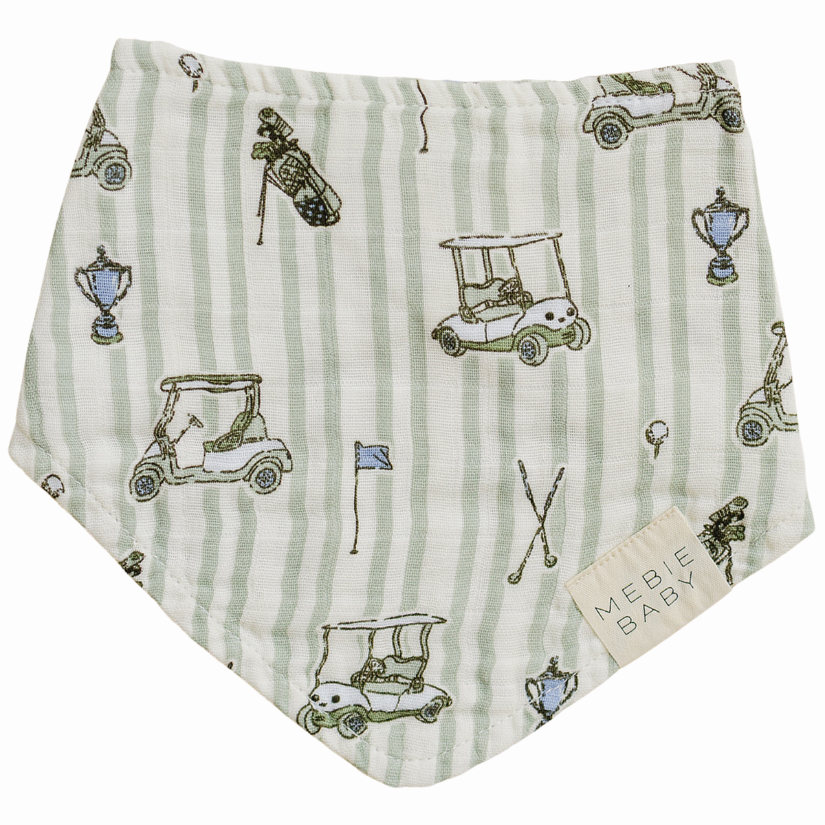 Tee Time Classic Muslin Bib