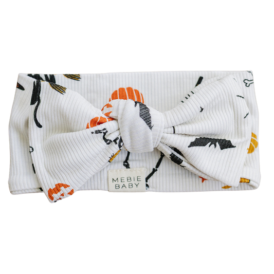 Halloween Ribbed Bamboo Head Wrap