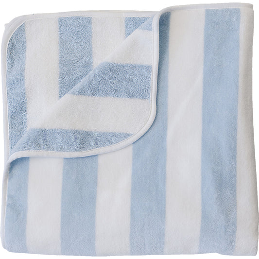 Seaside Stripe Organic Cotton Beach Towel