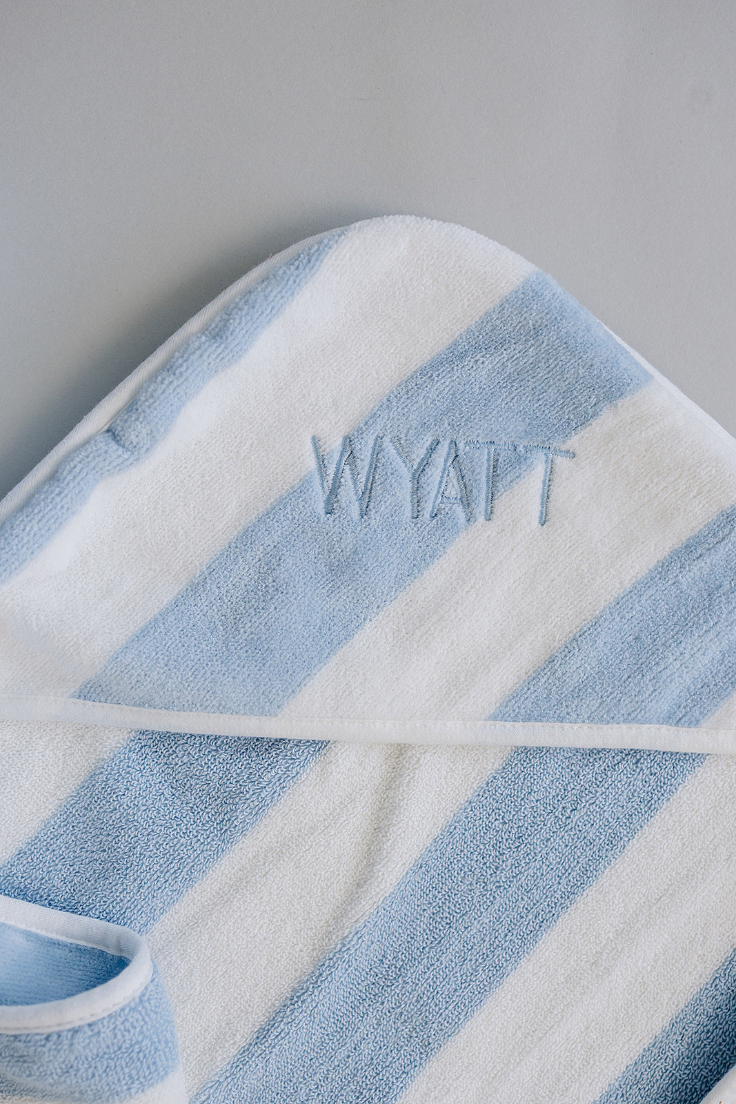 Seaside Stripe Hooded Towel