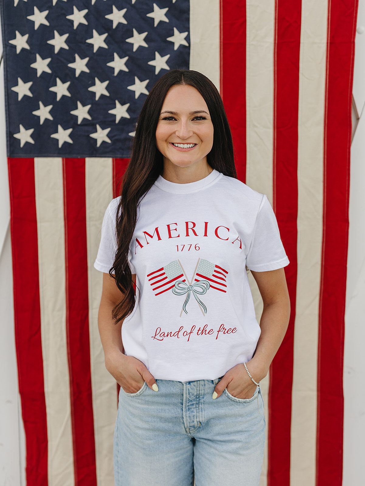 Adult Patriotic Graphic T-Shirt