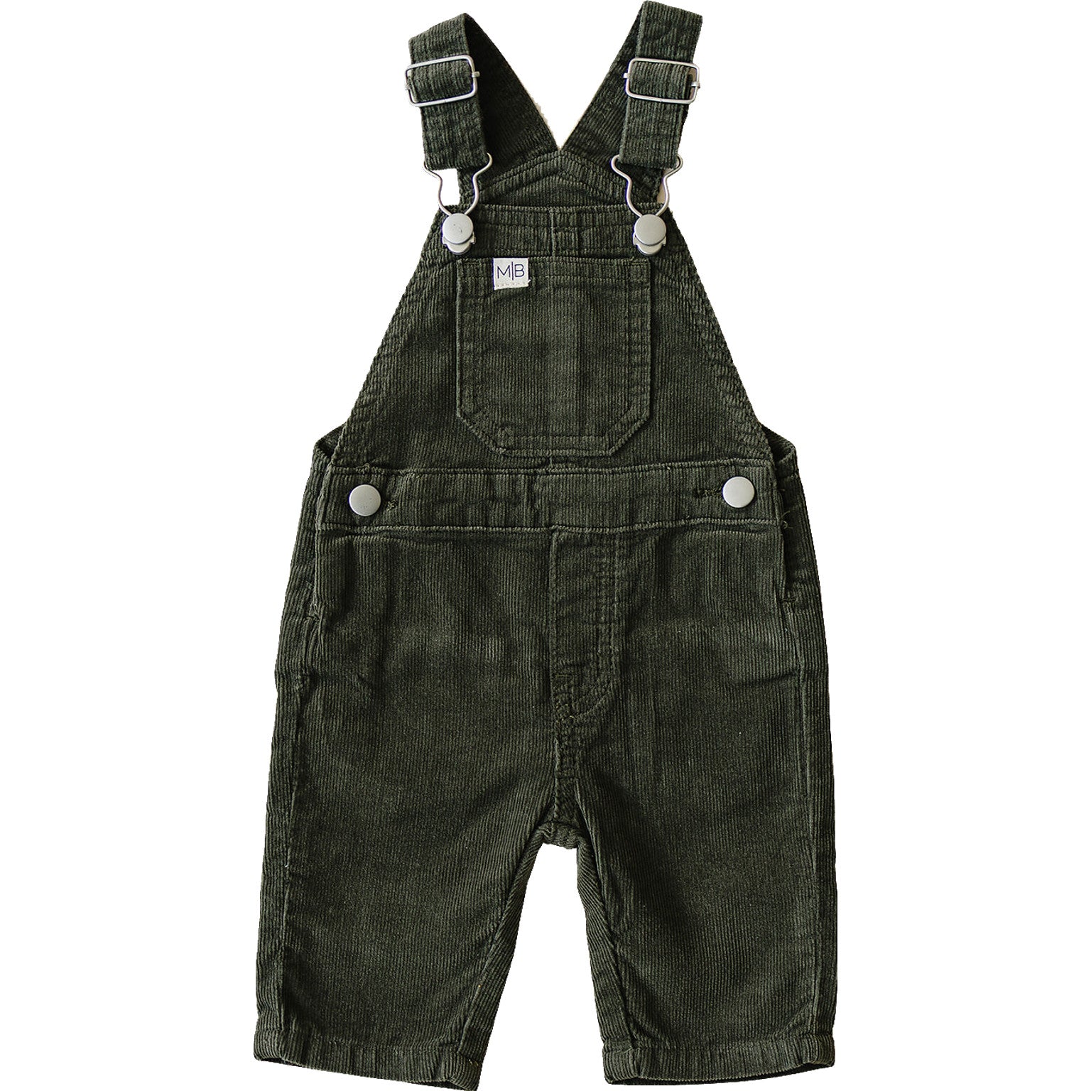 Green Corduroy Overalls – Mebie Baby