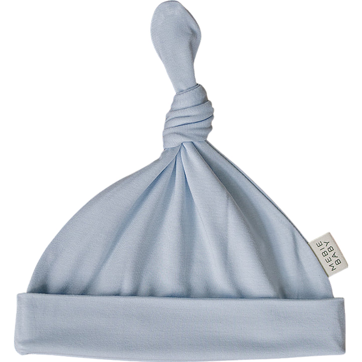 Baby Blue Bamboo Newborn Knot Hat