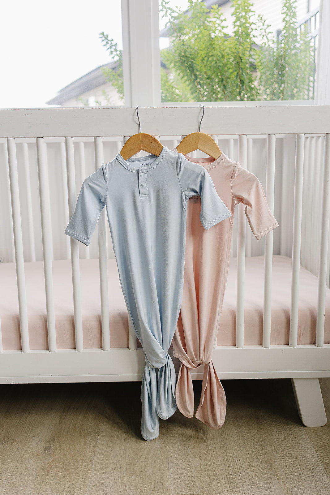Baby Blue Bamboo Knot Gown