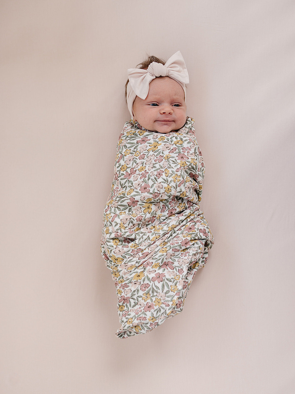 Baby Pink Bamboo Stretch Crib Sheet
