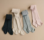 Mebie Baby Ribbed Tights