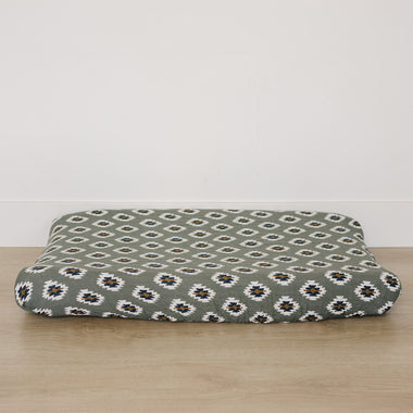 Green Southwest Muslin Changing Pad Cover