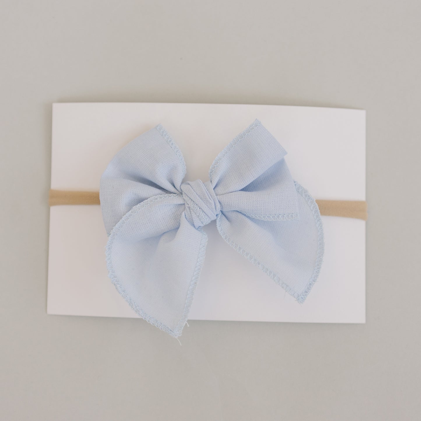 Light Blue Hair Bow