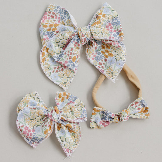 Summer Meadow Hair Bow