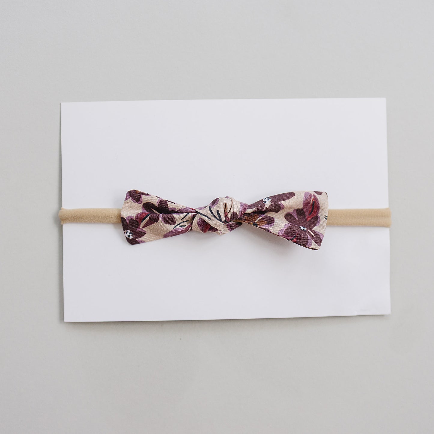 Antique Floral Hair Bow