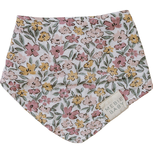 Sunny Petals Classic Muslin Bib