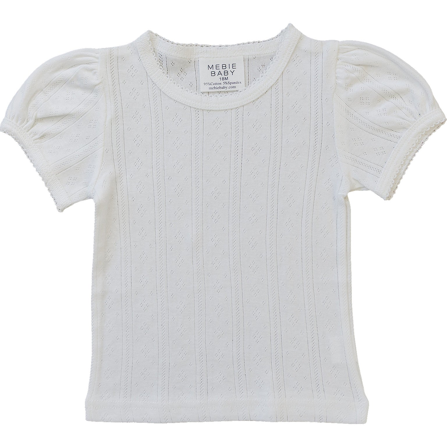 新品 BALLOON TEE DOVE POINTELLE 2Y Baby & Toddler Pointelle Rib Top | Gap