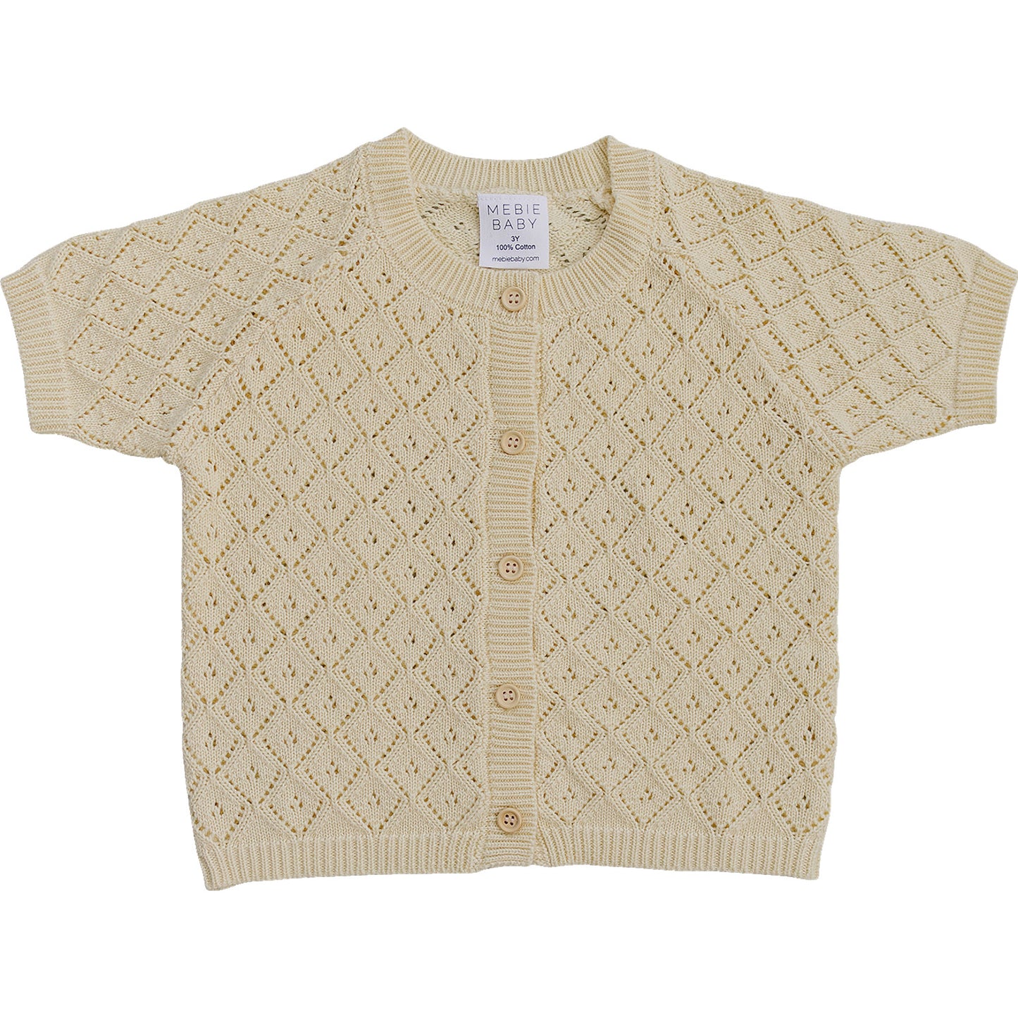 Yellow Knit Cardigan