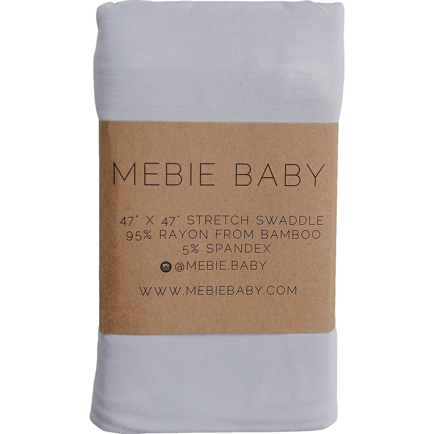 Stone Bamboo Stretch Swaddle