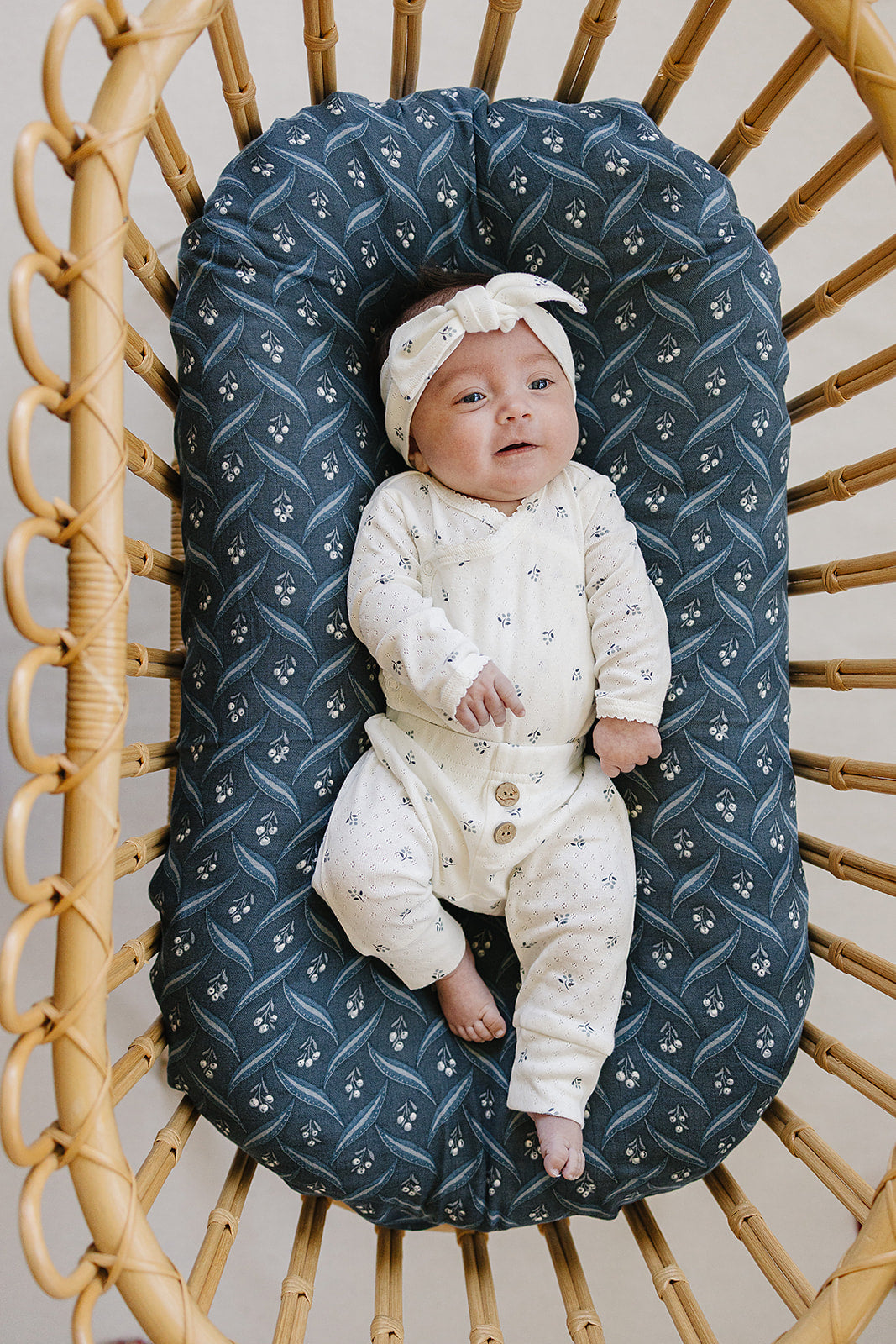 Berry Pointelle Layette Set