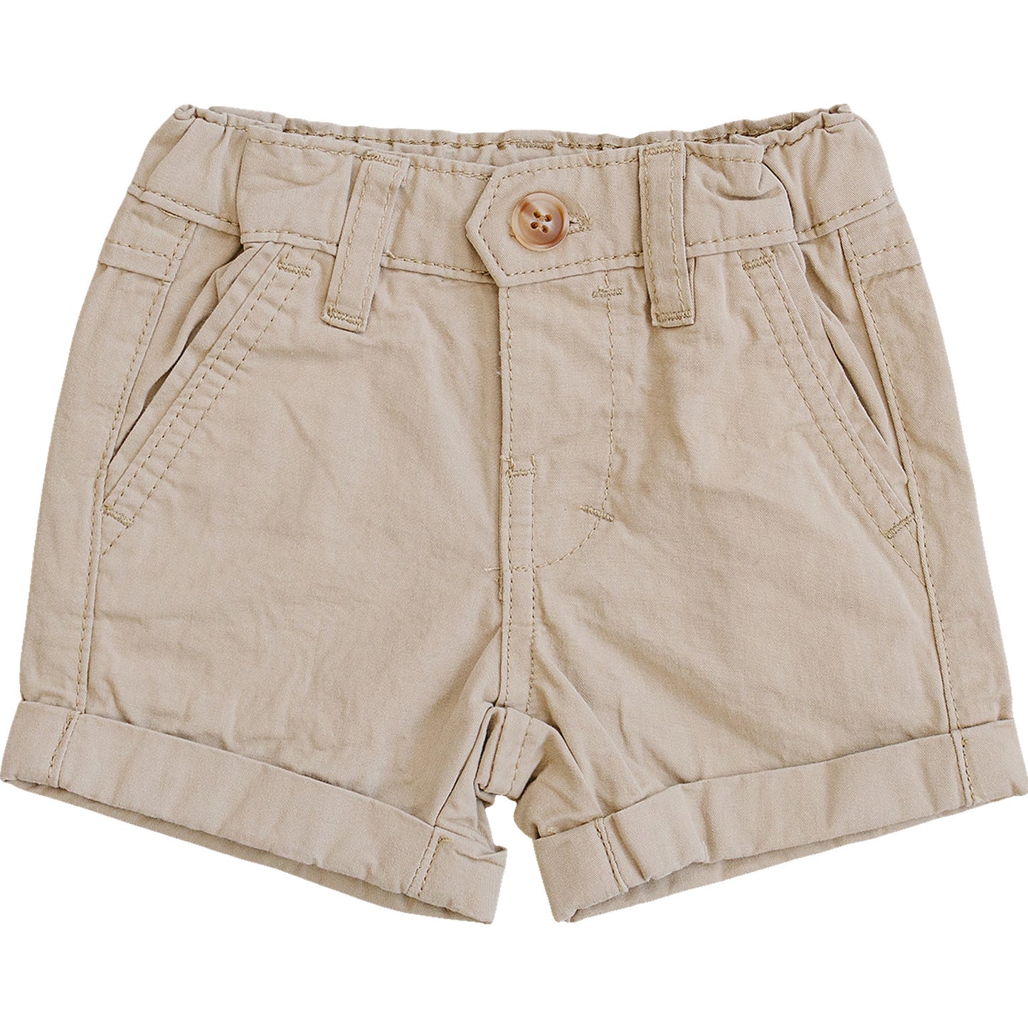 Tan Chino Shorts
