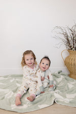 Pink Bunny Ribbed Bamboo Cozy Set